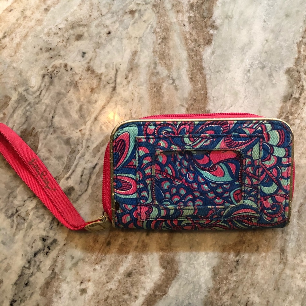 LIKE NEW Lilly Pulitzer Wristlet